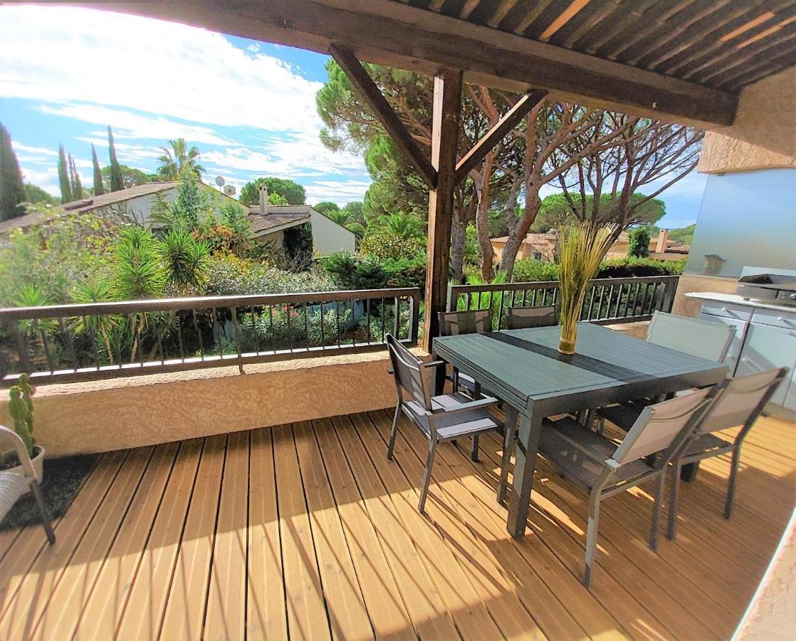 La Terrasse Des Golfs, Duplex Climatise, 2 Sdb, Garage, Calme Et Verdure Saint-Raphaël Eksteriør billede